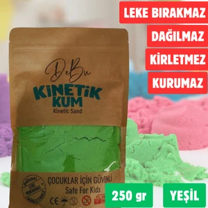 250 gr Dağılmaz Kirletmez Kurumaz Kinetik Kum