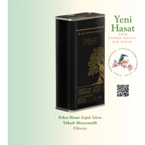 Karaosmanoğlu Ayvalık Edremit Erken Hasat Natürel Sızma Zeytinyağı 3LT