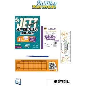 Ünlüler Karması Ünlüler 5.sınıf Jett Fen Bilimleri Fasikülleri (Güncel Baskı)...hediyeli