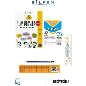 Bilfen Yayıncılık Bilfen 3.sınıf Tüm Dersler Pro Soru Bankası...hediyeli