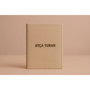 Isme Özel Araba Logo Baskılı Hediyelik Oto Motor Ruhsat Kılıf Kabı Cüzdan