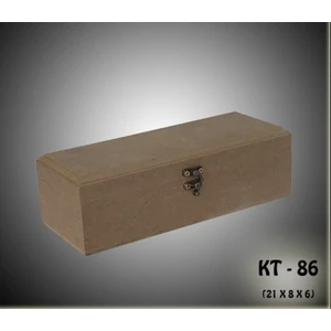 Ahşap-Boyanabilir-Klipsli-Takı-Makyaj-Aksesuar-Dekoratif Saat Kutusu