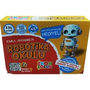 Robotika Okulu Hikaye Seti 10 Kitap Set