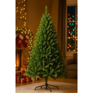 Filli Kutum 210 cm Yoğun 860 Dal Premium Yılbaşı Çam Ağacı – Demir Gövdeli, Gür ve Dolgun Dallı, Yeni Sezon Dekoratif Model