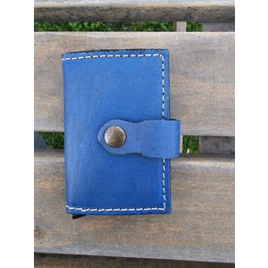 Mekanizmalı Hakiki Deri Akıllı Cüzdan Kartlık