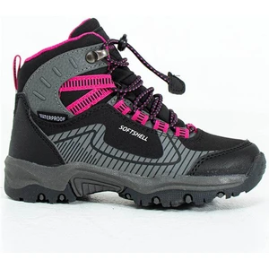 Hammer Jack Tomas Su Geçirmez Siyah-Pembe Kız Çocuk Bot & Bootie 20117-F