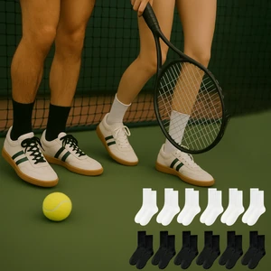 Kral Socks Unisex 12 Çift Pamuklu Tenis Spor Uzun Soket Boy Çorap