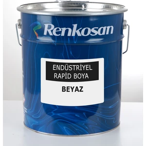 Endüstriyel Rapid Boya – Beyaz | Metal, Demir, Ahşap Yüzeyler Için - 2,5 kg