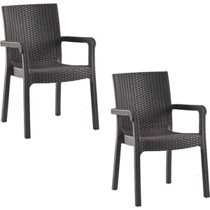 Retro Art Holiday Markiz Sandalye | 2’li Set