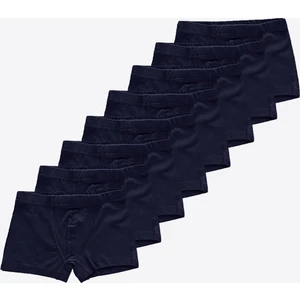 Erkek Çocuk 8'li Pamuk Elastan Boxer 8M209