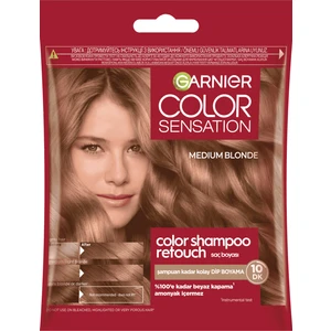 Color Shampoo Retouch Şampuan Kolaylığında Dip Boyası, Sarı 7.0