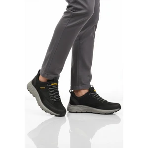 Siyah Nubuk Hakiki Deri Erkek Outdoor Ayakkabı 250069 M