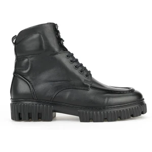 Ziya, Erkek Hakiki Deri Bot 1531043Z54063 Siyah