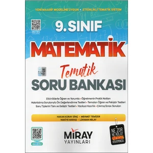 Miray Yayınları Miray 9. Sınıf Matematik Tematik Soru Bankası