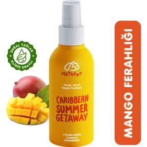 Doğal Köpek Parfümü Mango Ferahlığı, Organik Koku  Sprey, Evcil Hayvanlar Kokusu Için 150 ml