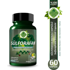 Sülforafan Brokoli Kapsül (SULFORAPHANE BROCCOLİ CAPSULE)