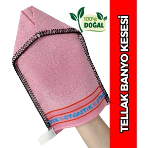 Otantik Kese Tellak Banyo Hamam Kesesi – %100 Doğal |  Derin Cilt Temizliği | Sert ve Dayanıklı Kese