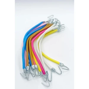 Kalın Çengelli Lastik Toka 6 Adet