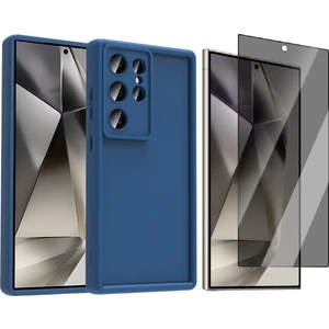 Samsung Galaxy S25 Ultra Kılıf Kamera Korumalı Zore Ananas Kapak + Hayalet Ekran Koruyucu