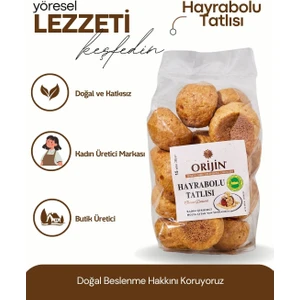 ORİJİN TRAKYA GIDA GELENEKSEL ÜRÜNLERİ Hayrabolu Peynir Tatlısı 15li 285 gr