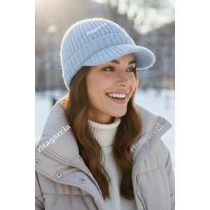 Premium Soft Örgü Şapka / Bere - Siperli Kışlık Cap Şapka