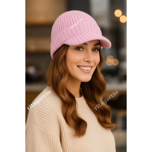 Premium Soft Örgü Şapka / Bere - Siperli Kışlık Cap Şapka