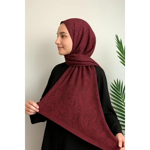 Kamer Scarf Etnik Desen Jakar Şal