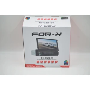 For-X Indash Teyp – For-X X-616 Indash Kızaklı Ekranlı Teyp – Park Kameralı