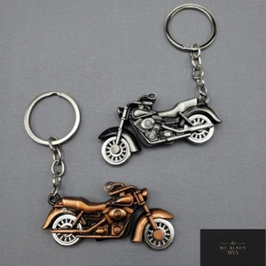 My Alsen Metal Motor Figürlü Anahtarlık, Dayanıklı Malzeme, Motosiklet Tutkunlarına Hediye Seçeneği