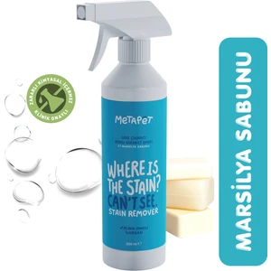 Beyaz Sabun Kokulu Köpek Idrar Ve Çişi Giderici, Tuvalet Lekelerini Çıkarıcı Sprey, 500 ml