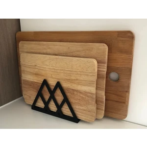 Genç 3D 3’lü Kesme Tahtası Düzenleyici – Mutfak Tezgahı Düzen Standı