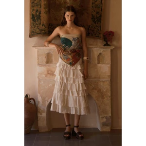 Desenli Modal Eşarp Babil