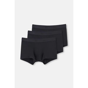 Erkek Basic Modal 3'lü Paket Boxer D4210