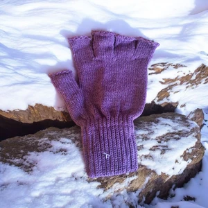 Eleven Market Tiriko Kadın Kesik Eldiven Mor