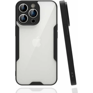 Apple iPhone 14 Pro Max Kılıf Nxxa Parfe Kapak-Siyah