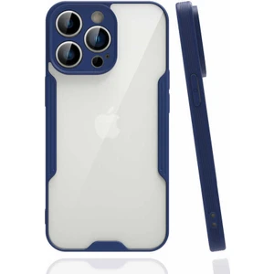 iPhone 14 Pro Uyumlu Nxxa Parfe Kapak-Lacivert