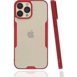 iPhone 13 Pro Max Uyumlu Nxxa Parfe Kapak-Kırmızı