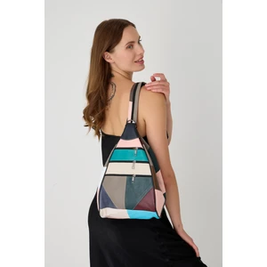 Green Norths Özel Tasarım Hakiki Deri Sırt ve Kol Çantası Fonksiyonel Çanta