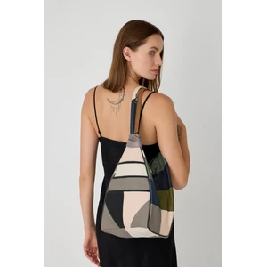 Green Norths Özel Tasarım Hakiki Deri Sırt ve Kol Çantası Fonksiyonel Çanta