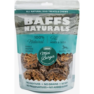 Baffs Naturals Dana Mini Burger %100 Doğal Köpek Ödül Maması 100 gr