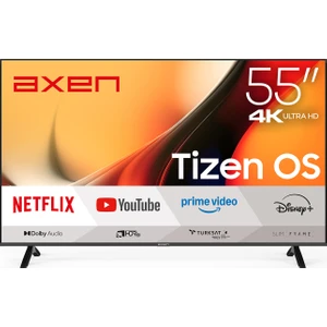 AX55FMN501 55" 139 Ekran Uydu Alıcılı 4K Ultra HD Smart Tizen LED TV