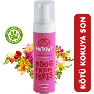 Koku Giderici Kuru Köpük Köpek Şampuanı, Doğal Ve Organik Köpek Parfümü, Yavrular Için Uygun 200 Ml