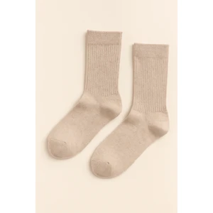 Kadın New Shine Soket Ekru