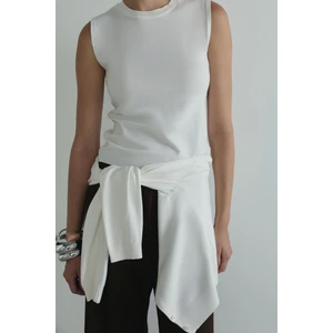 Suud Collection Ekru Lea Triko Bluz