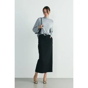 Suud Collection Gri Olivia Bluz