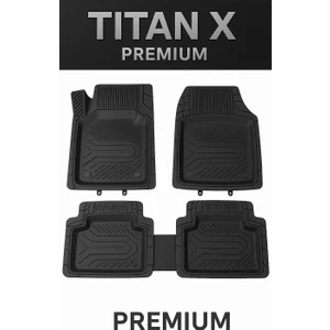 Renault Broadway 3D TitanX Havuzlu Siyah Oto Paspas