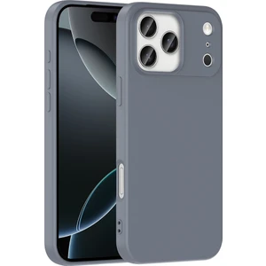 Heptek İletişim Apple iPhone 17 Pro Kadife Iç Yüzey Yumuşak Dokulu Kamera Korumalı Ince Kapak (Mara)