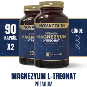 Magnezyum L Treonat 90 Kapsül (2 Li Paket)