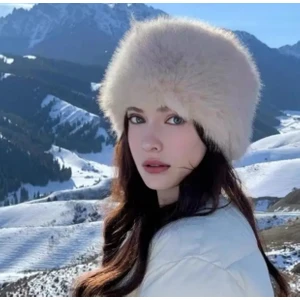 Kışlık Kalpak Şapka - Rus, Slav, Kazak, Moğol, Eskimo Tarzı Rahat Kalpak Şapka Bere