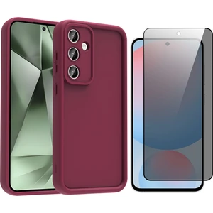 Samsung Galaxy A16 Kılıf Kamera Korumalı Zore Ananas Kapak + Hayalet Ekran Koruyucu